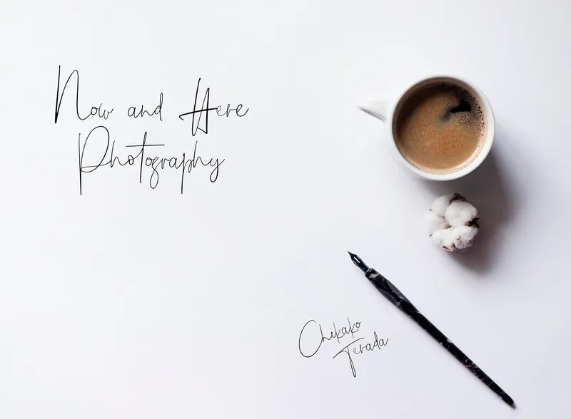 Now & Here Photography · logo